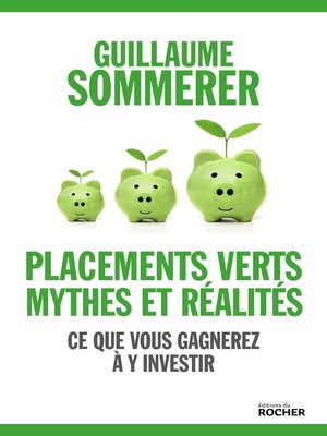 cover image of Placements verts, mythes et réalités